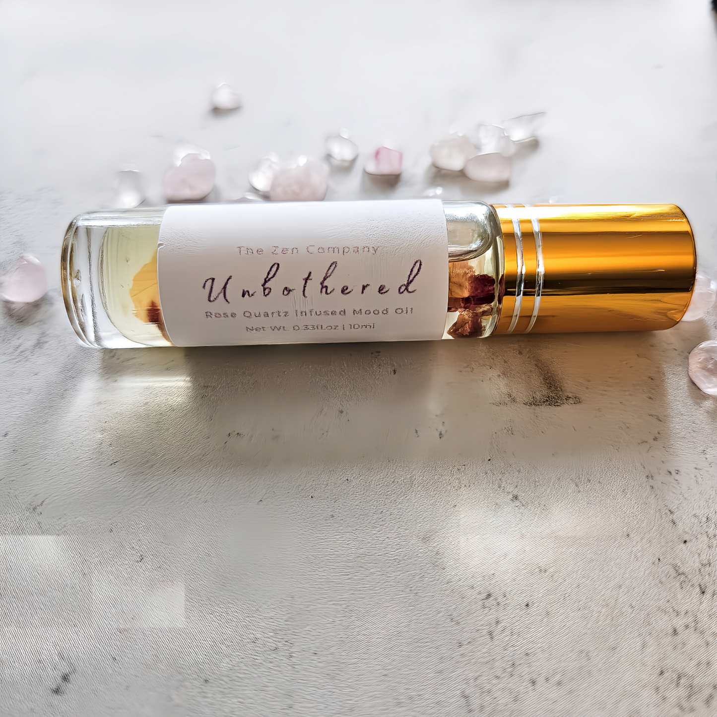 Unbothered Rose Quartz Infused Mood Oil