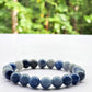 Natural Blue Aventurine Bead Bracelet