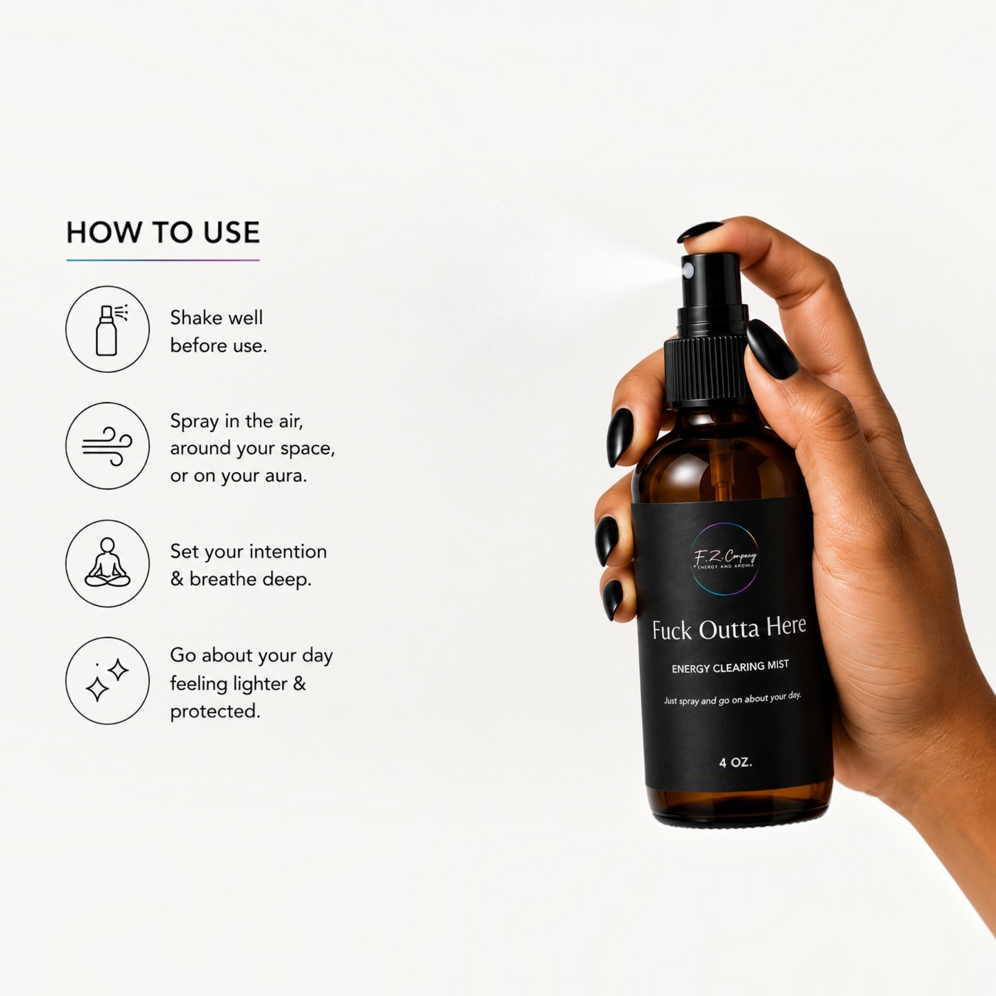 F.O.H Energy Clearing Room Mist