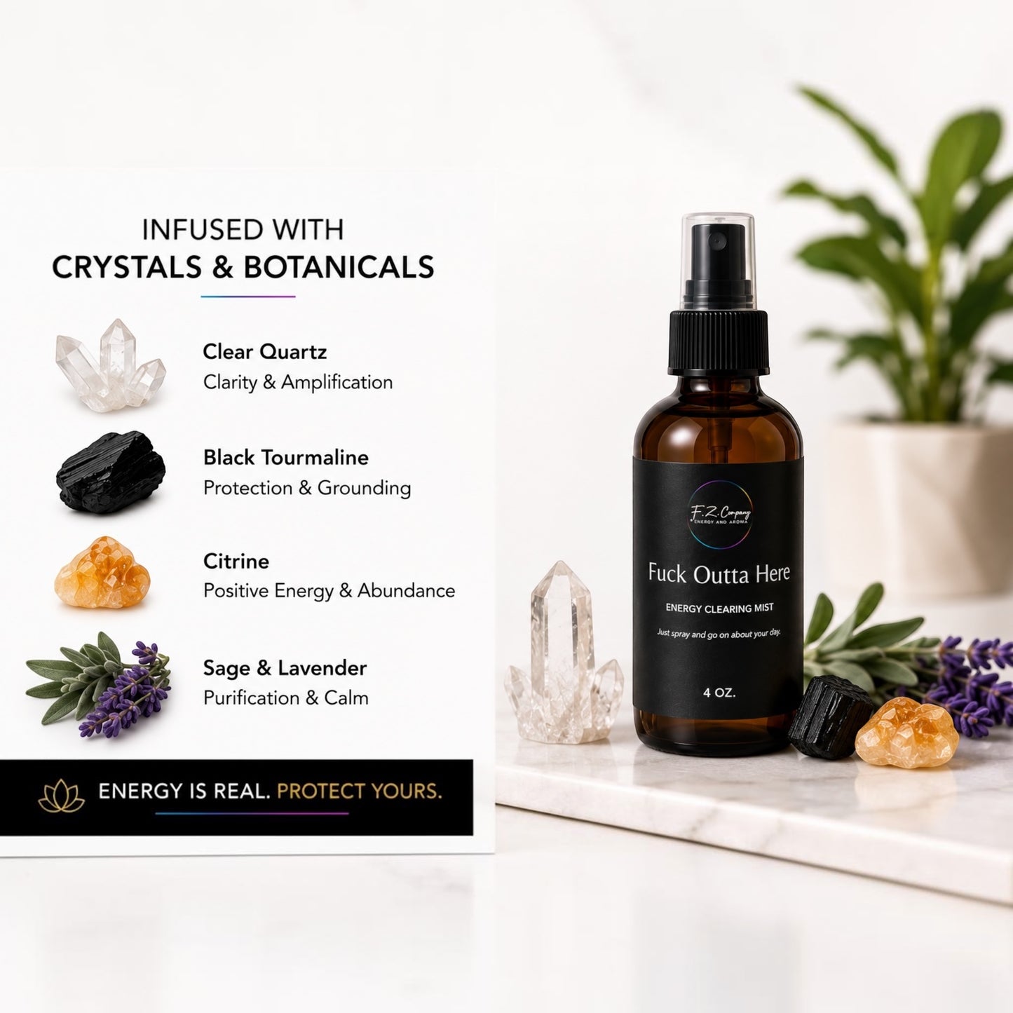 F.O.H Energy Clearing Room Mist