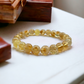 Natural Citrine Beaded Bracelet