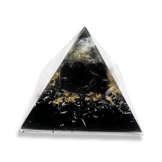 Shungite Crystal Orgone Energy Pyramid