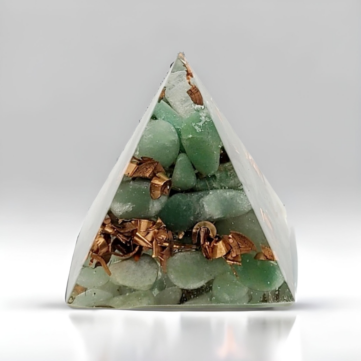 Aventurine Manifestation Zen Mini Orgone Pyramid