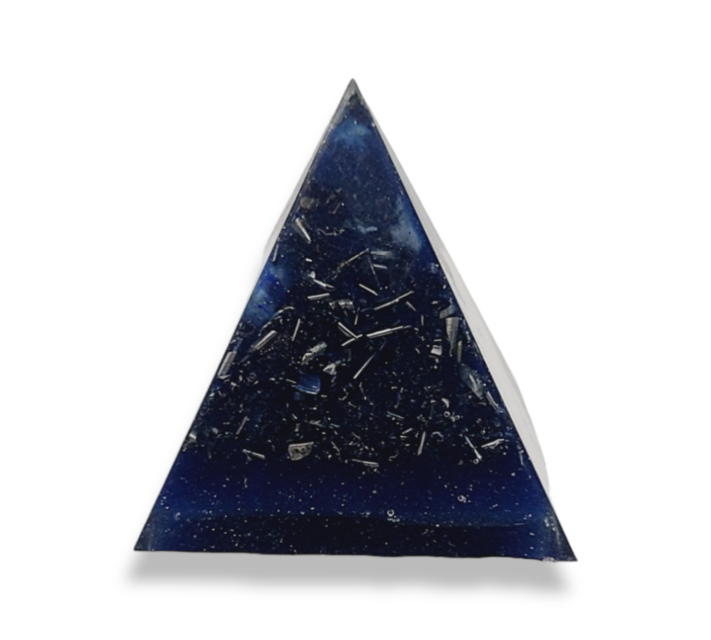 Mercury Blue Orgone Pyramid